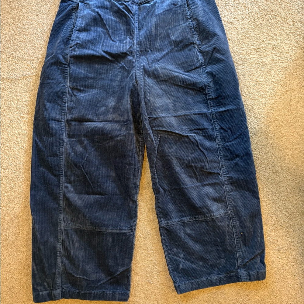 Pilcro Women's Navy Corduroy Pants